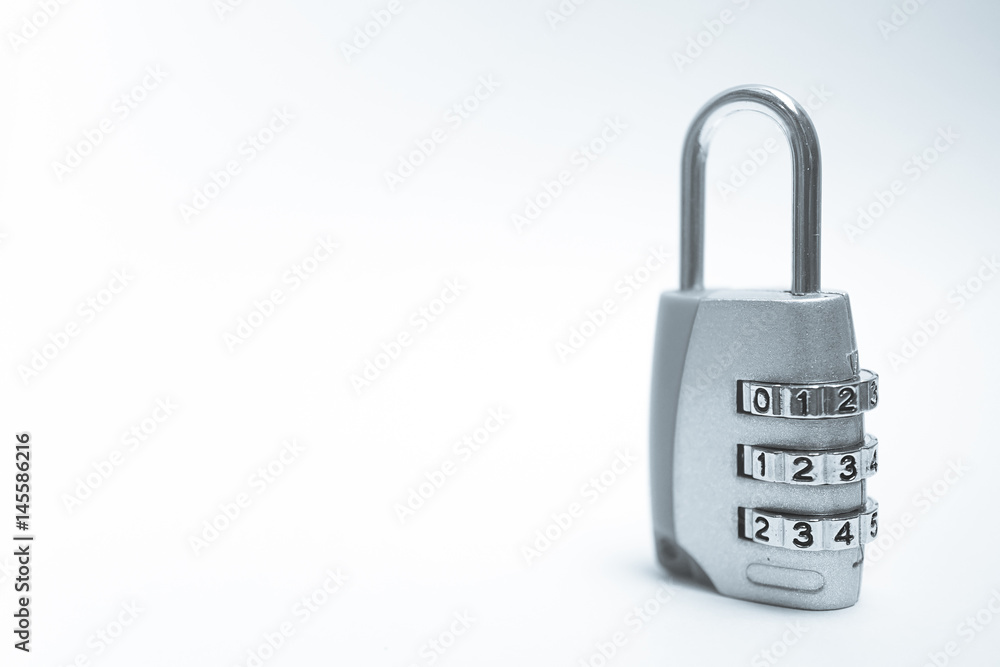 combination padlock in blur style for security concept background combination padlock in blur style for security concept background