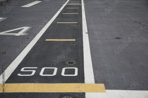 Runway on the deck