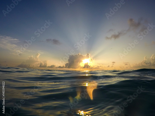 Sunrise above the Water