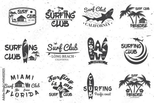 Surf club and surf school design.