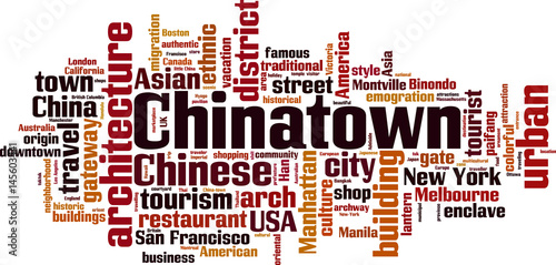 Chinatown word cloud