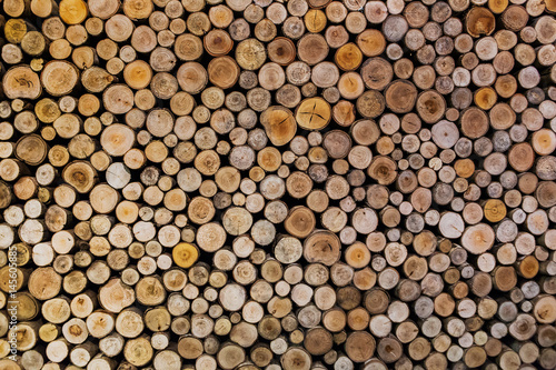 Log on wallpaper for background and texture