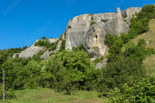 Cave City in Cherkez-Kermen Valley  Crimea