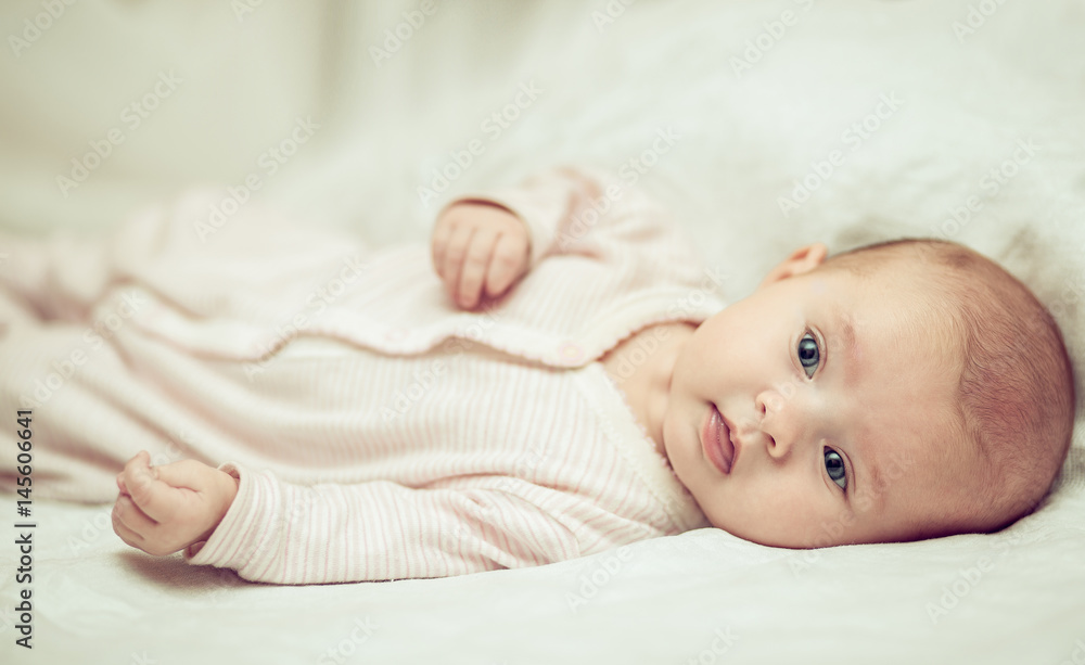 Portrait of a beautiful baby girl child Portrait of a beautiful baby girl child