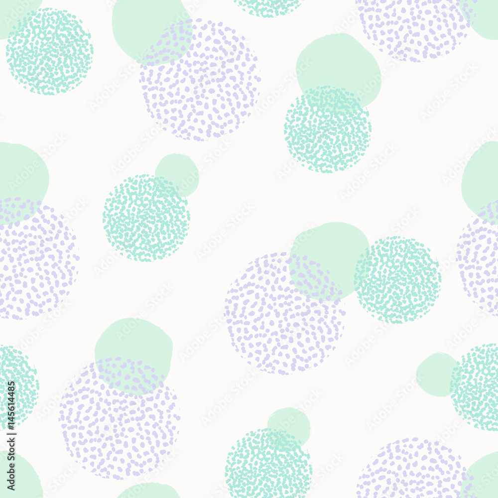 Abstract Brush Strokes Pattern