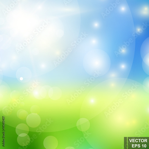 Abstract blurred background. Bright. Shine. For your design. © Владимир Шерстнев
