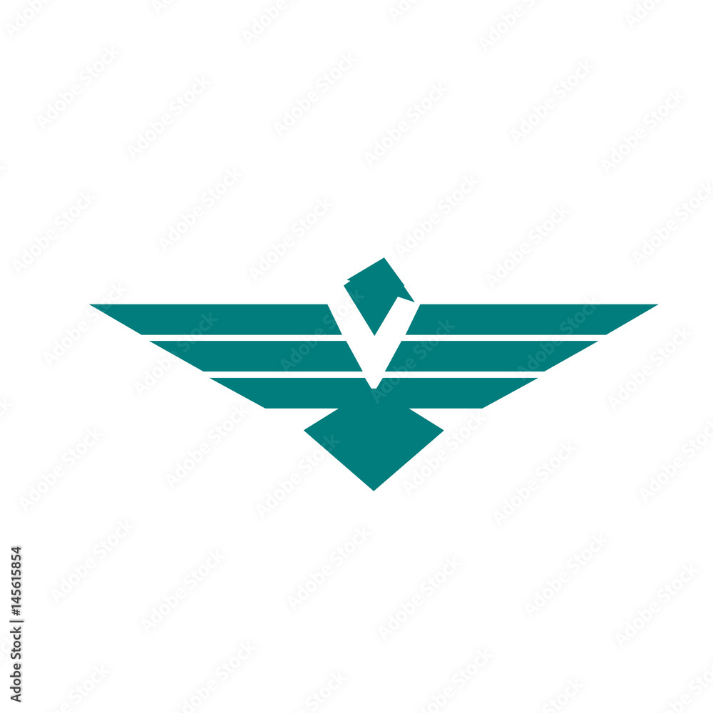 Bird of prey graphic/logo or insignia.
Bird of prey graphic/logo or insignia.