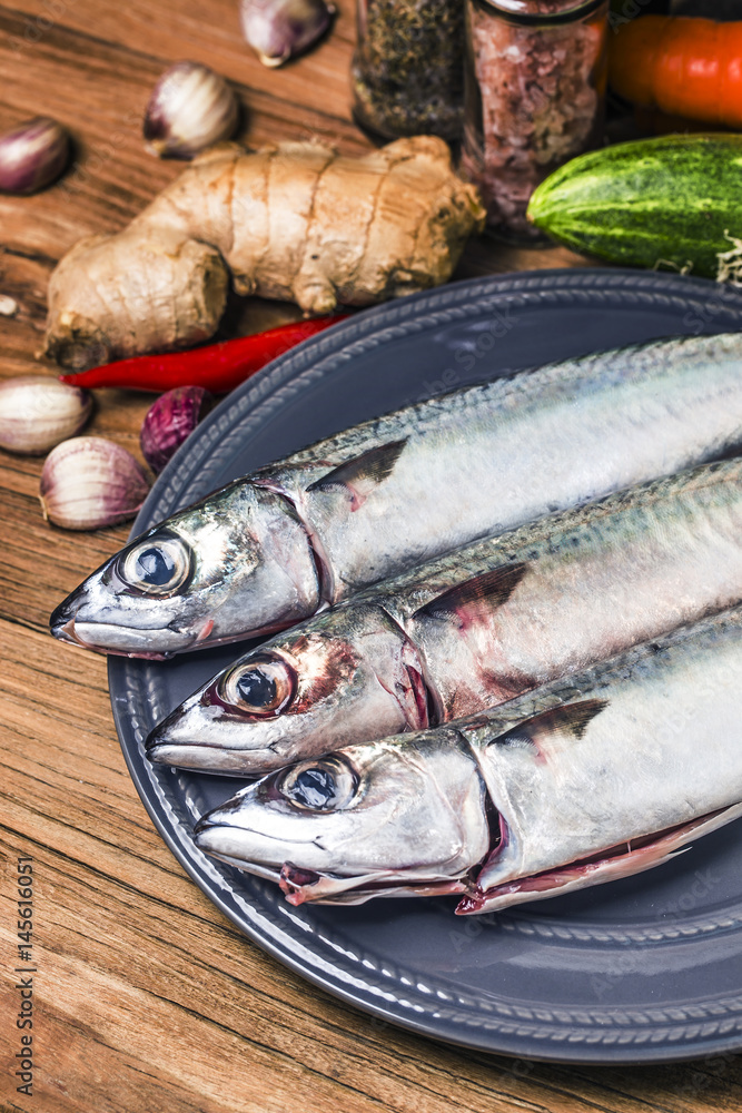 Fresh fish Mackerel Fresh fish Mackerel