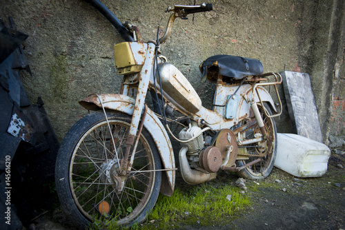 rusted bike