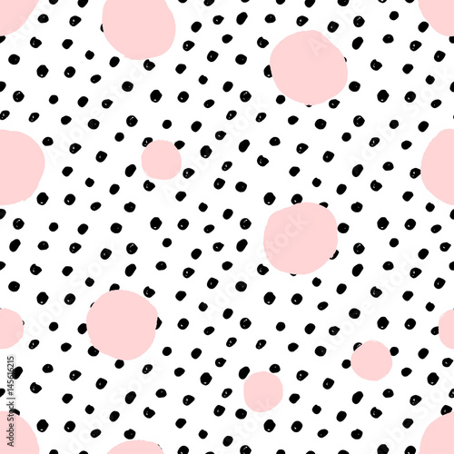 Dekoracja na wymiar  dots-seamless-pattern