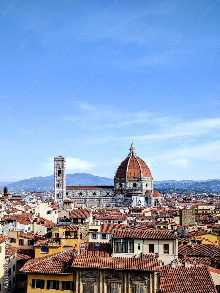 Florence Cathedral (Santa Maria del Fiore)  from the Side