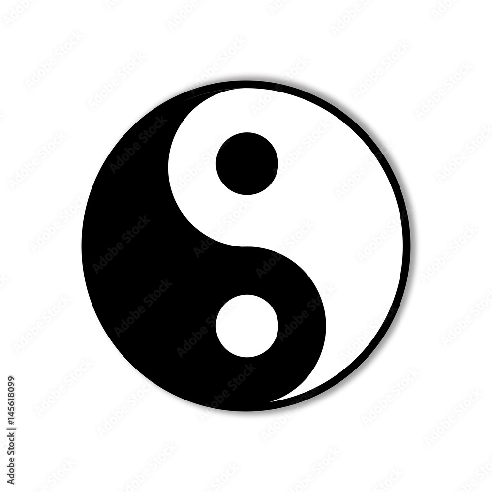 Ying yang symbol of harmony Ying yang symbol of harmony