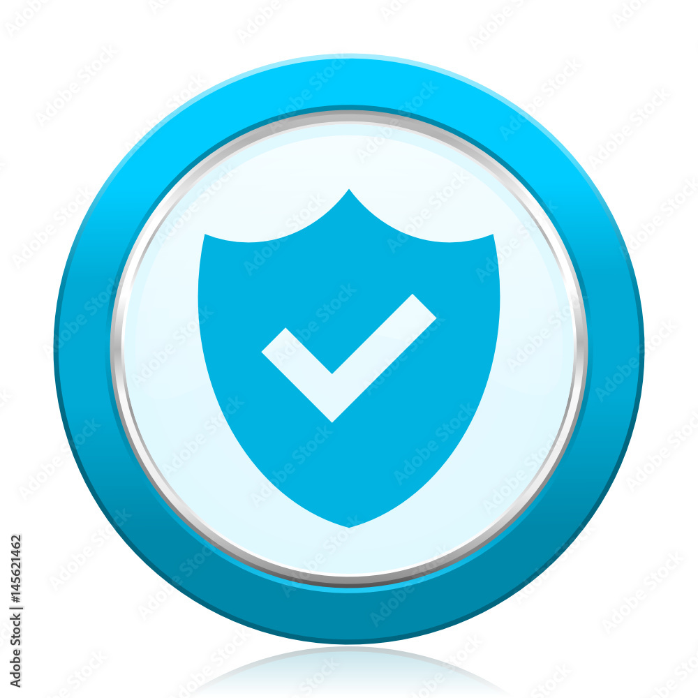 Shield protect vector icon. Shield protect vector icon.