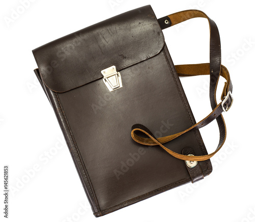 Bag tablet leather military