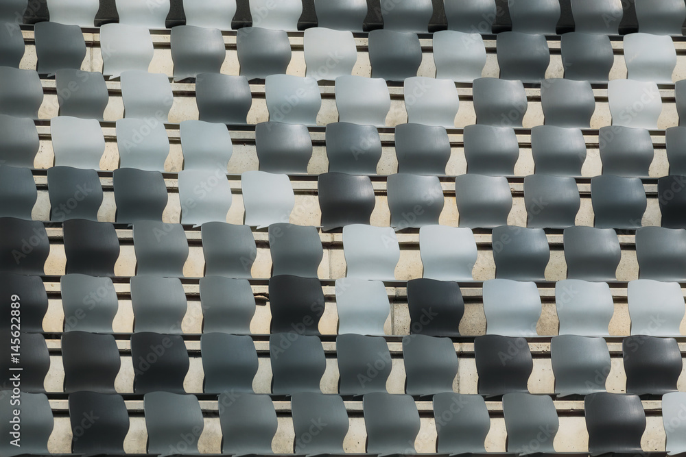 Obraz premium Seats, empty places rows