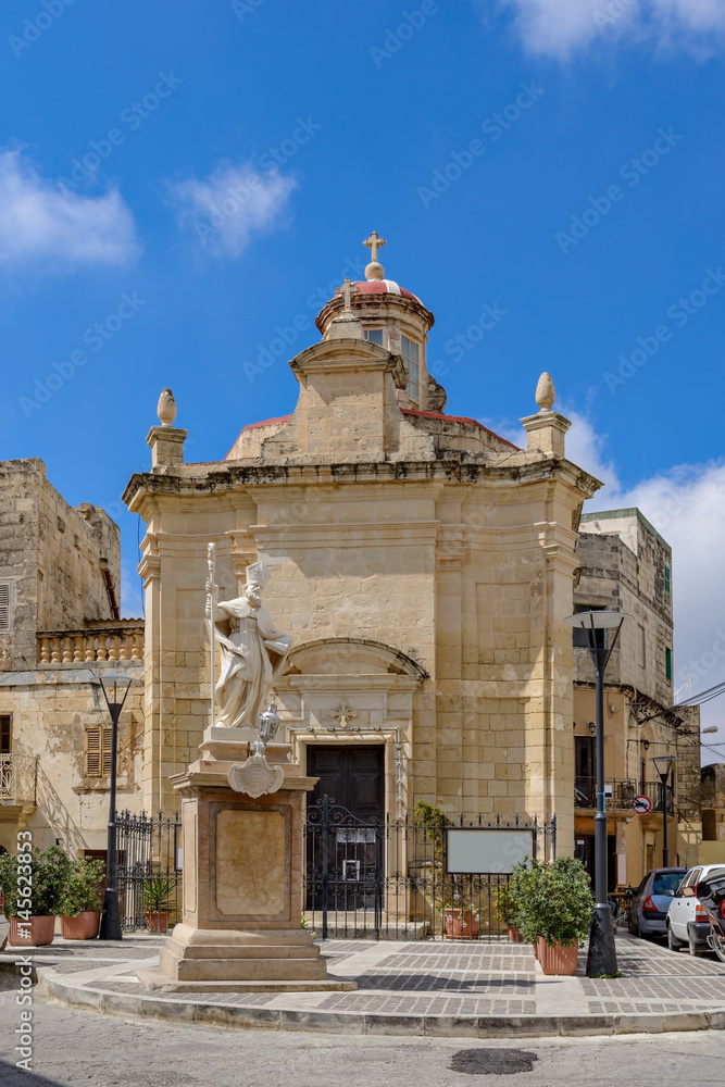 Erbaut über römischen Gräbern: Sankt-Cataldus-Kirche in Rabat