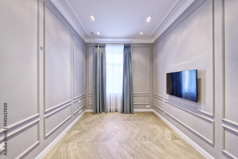 Obraz premium Empty interior in modern house.