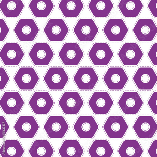 Fondo abstracto vector hexagono  