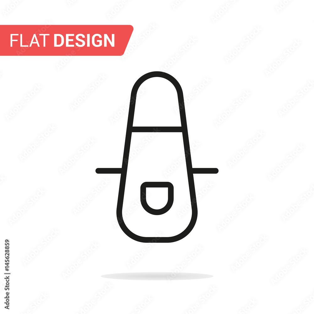 Apron line icon. Vector Apron line icon. Vector