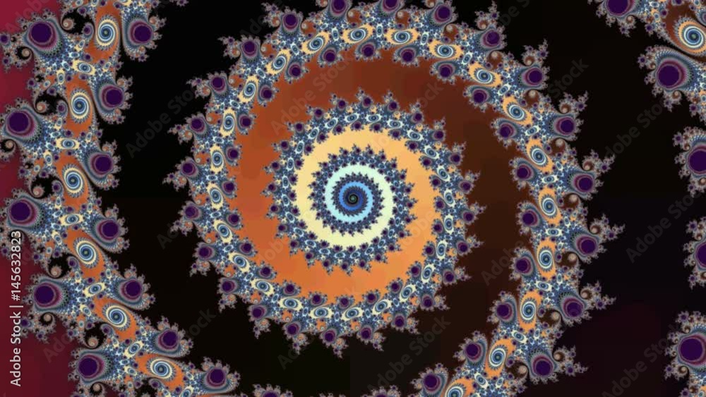 Spiral fractal Spiral fractal