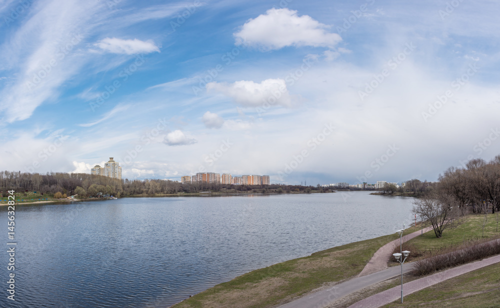 Borisov ponds in the Southern Administrative District of Moscow