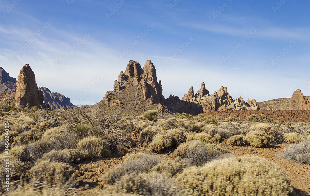Canary islands volcanic rocks landscape Canary islands volcanic rocks landscape