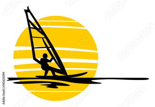 Surfer Sonne