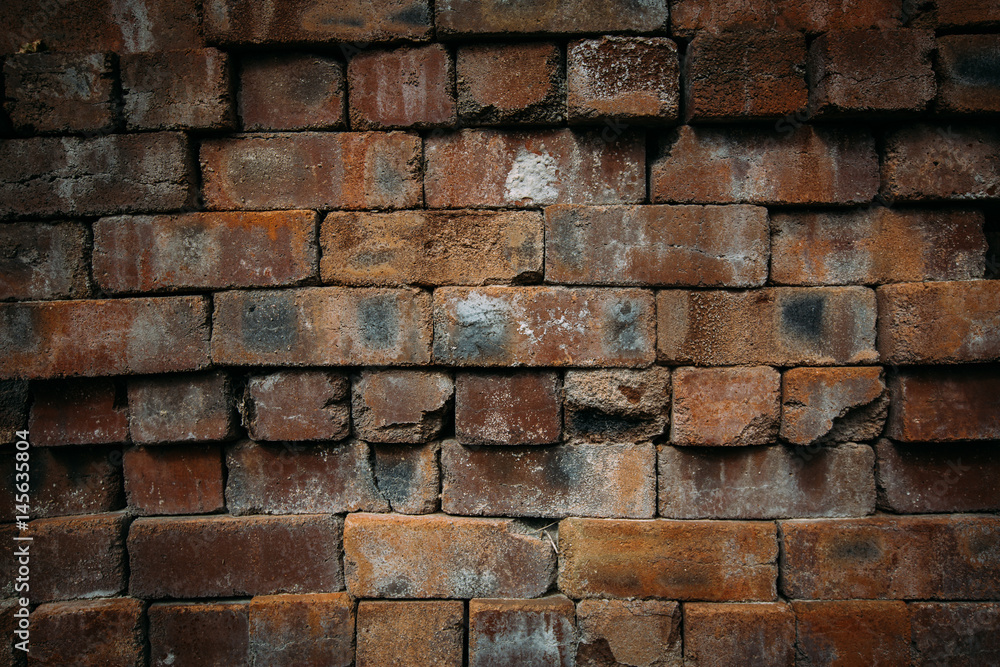 Obraz premium rough Brick Wall full frame