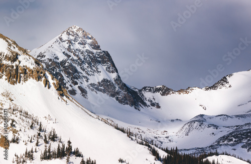 Photography Mount Toll in the snow