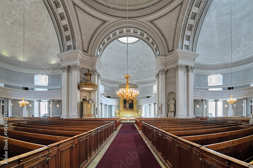 Obraz na płótnie Interior of Helsinki Cathedral, Finland w salonie