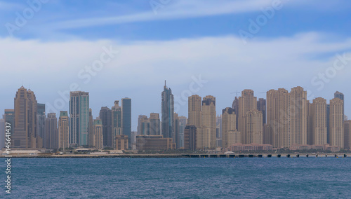 Panorama Dubai city UAE © .shock