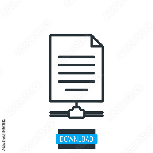Sharing archives icon, vector