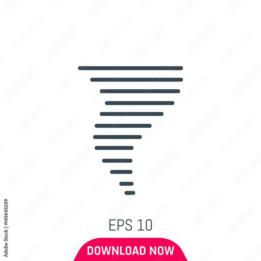 Whirlwind icon, vector Whirlwind icon, vector