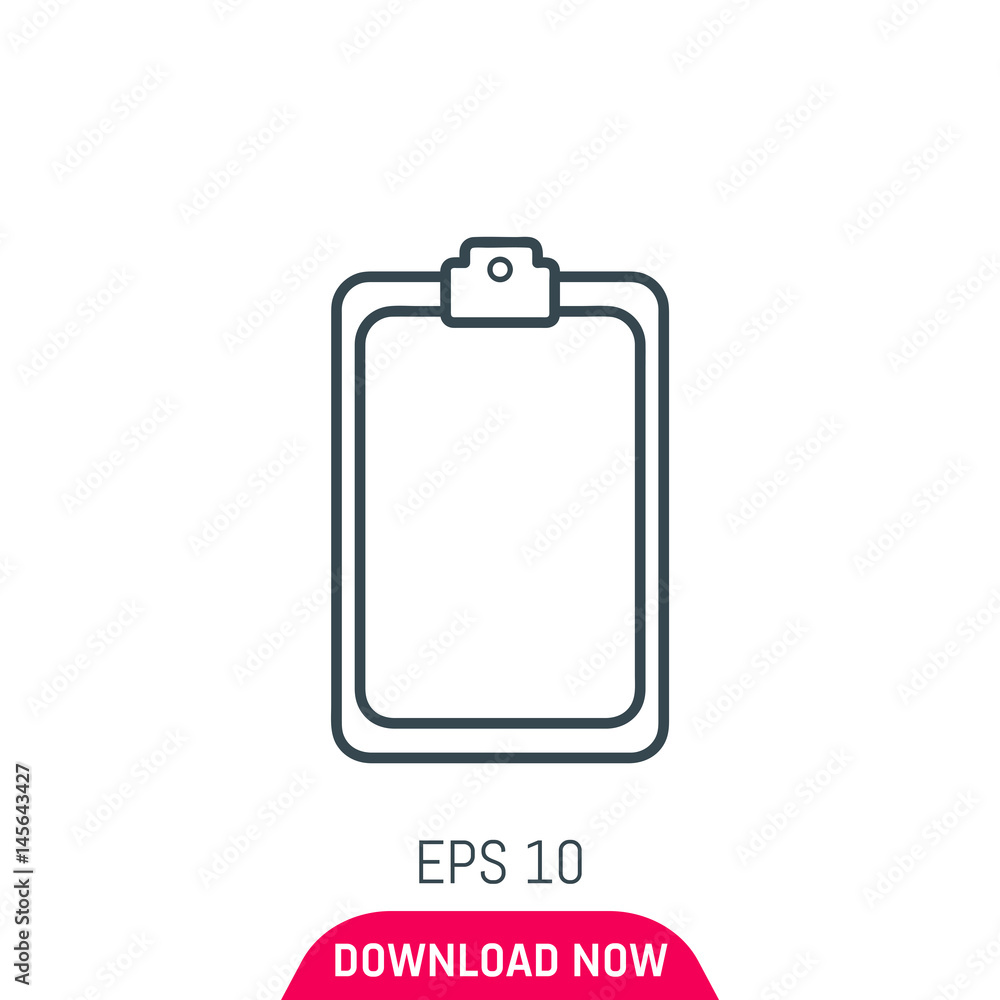 Clipboard icon, vector Clipboard icon, vector