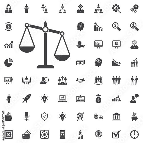 justice scale icon