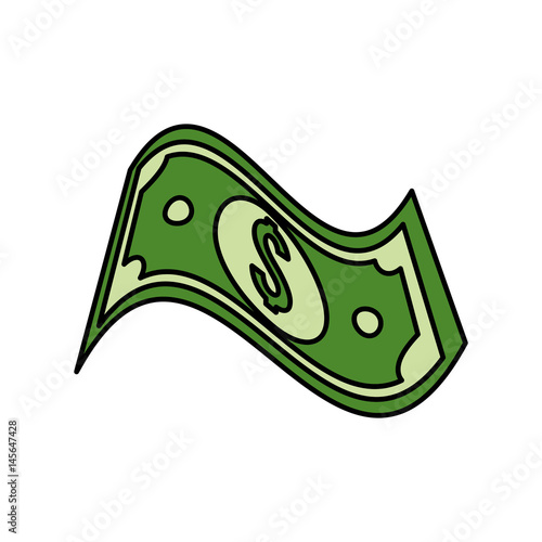 green bill dolar money