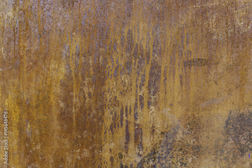 Rusty metal wall