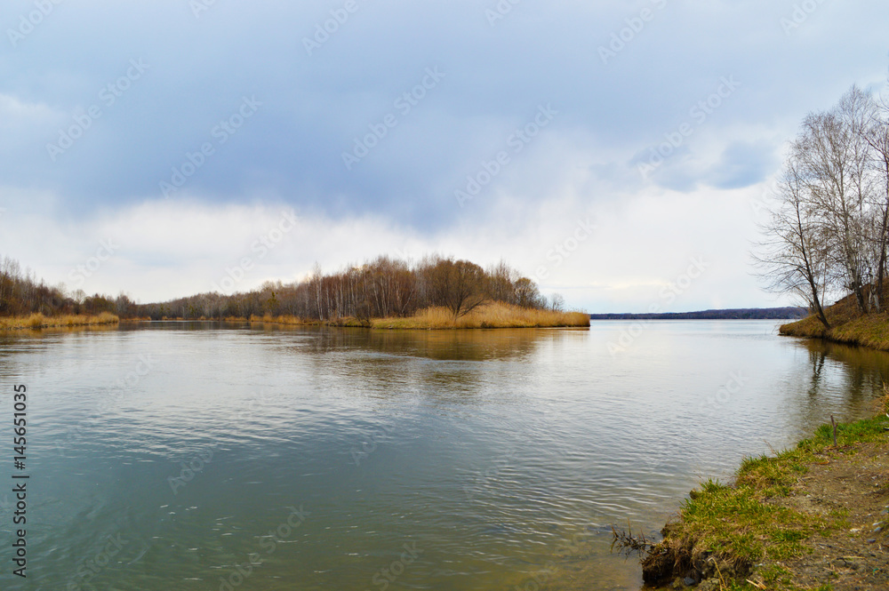 Branching of the river