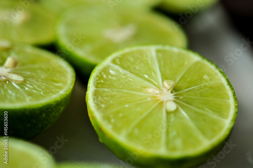 limes Backgrounds, Close up shot, fruit macro photography