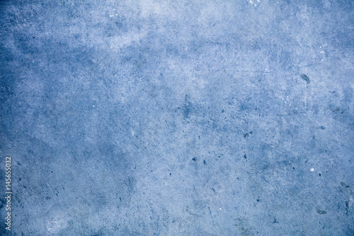 Blue concrete texture wall background