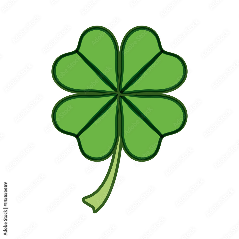 Clover lucky leaf icon vector illustration graphic design Clover lucky leaf icon vector illustration graphic design