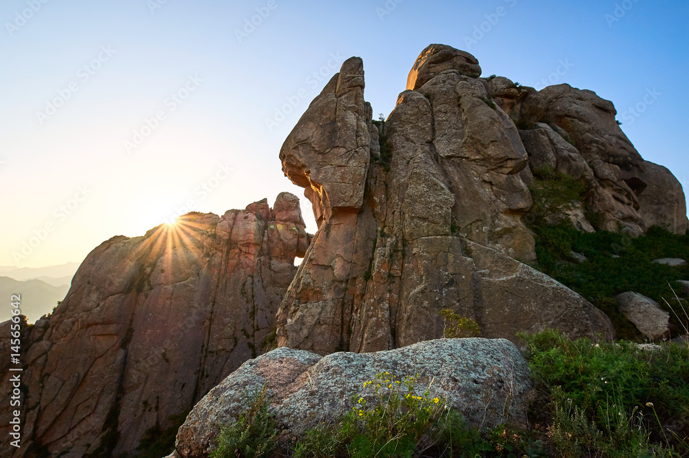 Qingshan district of Hexigten global geopark scenic Qingshan district of Hexigten global geopark scenic