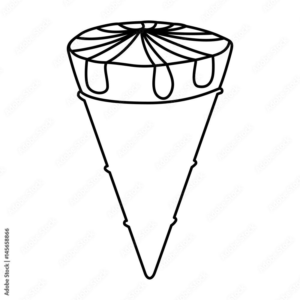 Delicious ice cream icon vector illustration graphic design Delicious ice cream icon vector illustration graphic design