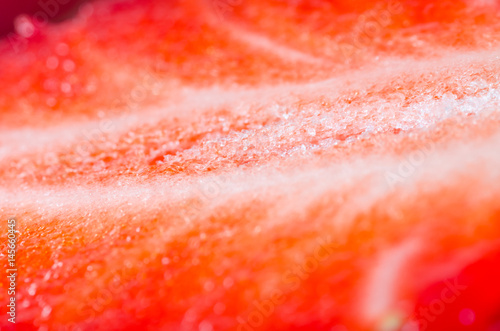 Fresh strawberry detail