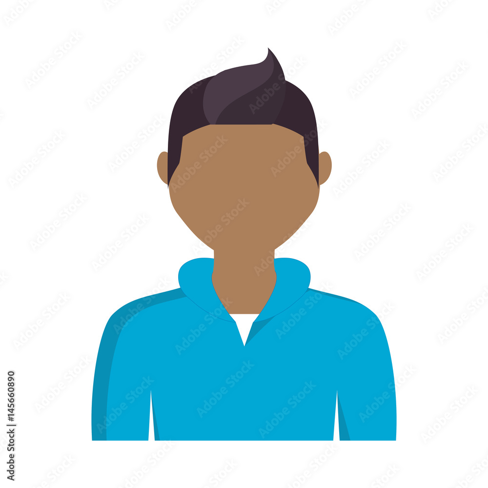 man avatar icon over white background. colorful design. vector illustration man avatar icon over white background. colorful design. vector illustration
