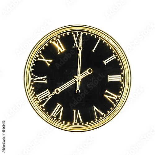 Fotografie chiming clock of Spassky tower in Moscow