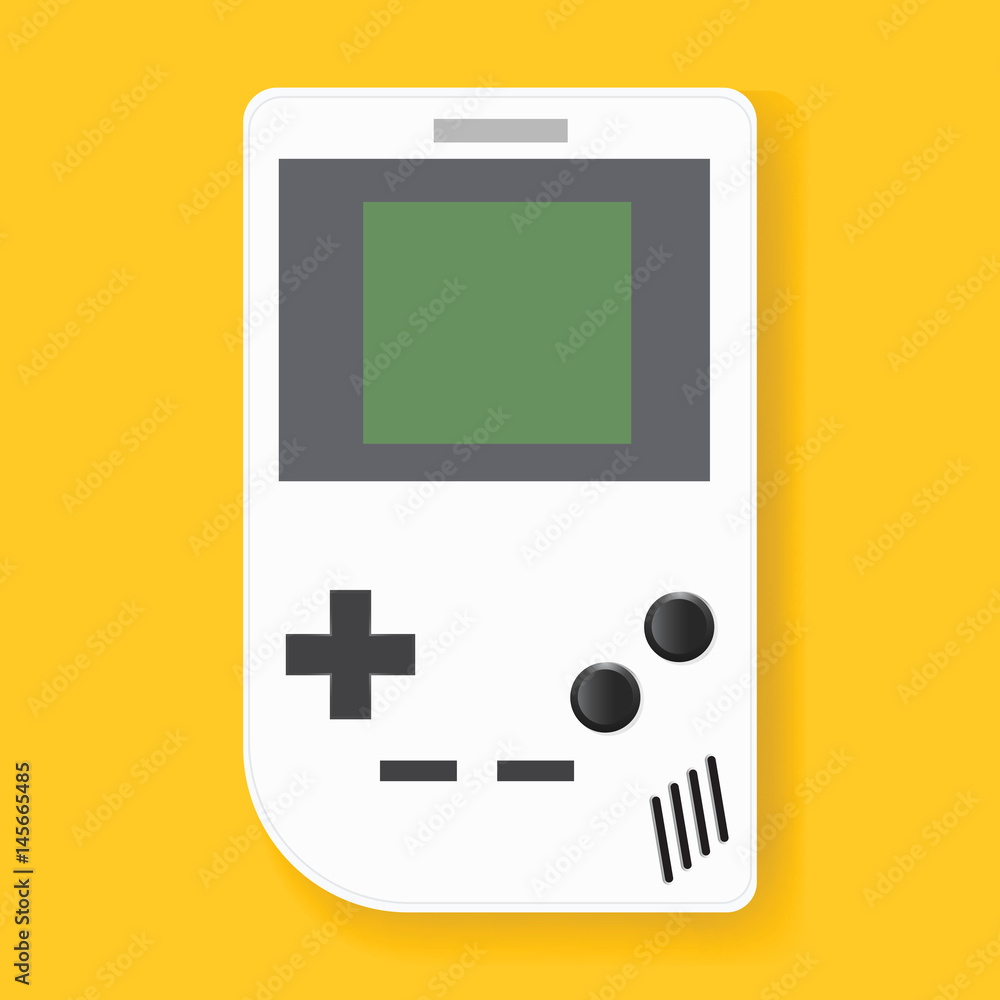 Game Control Device Icon Illustration Vector Game Control Device Icon Illustration Vector