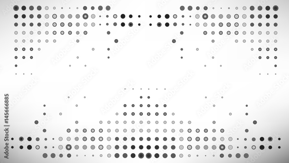 Vector illustration multiple grey dot abstract background Vector illustration multiple grey dot abstract background