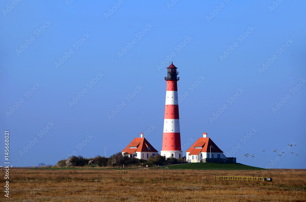 Leuchtturm Westerheversand