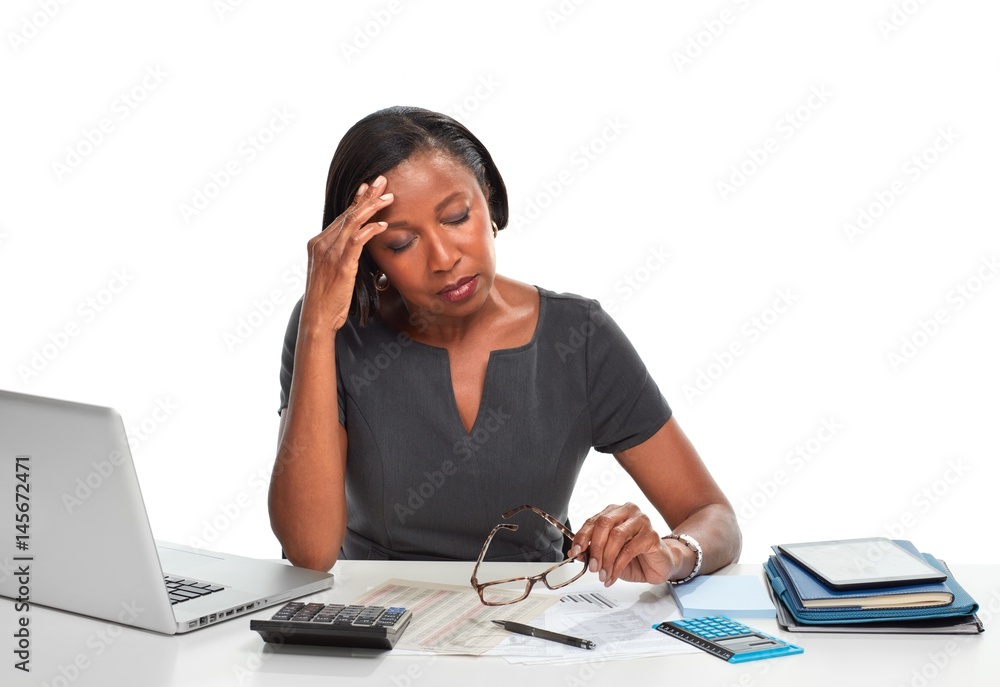 tired business woman. tired business woman.